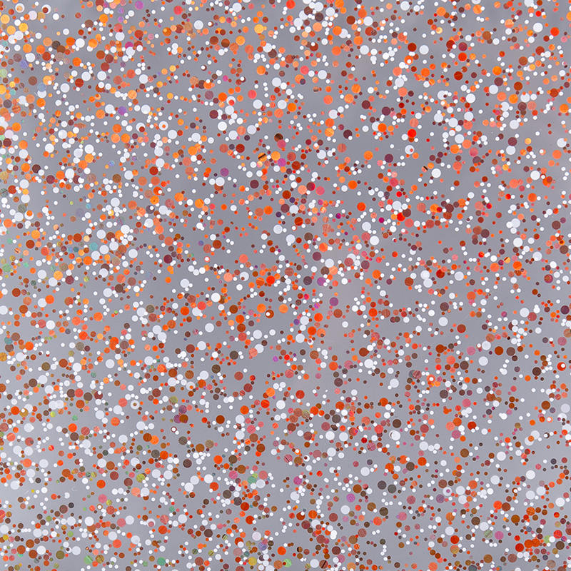 Lembaran akrilik berkilau bermotif